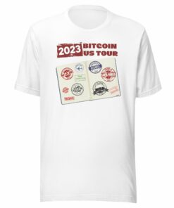 2023 US Bitcoin Conference Tour T-Shirt