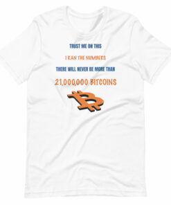 21 Million Bitcoins T-Shirt