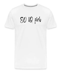 80 IQ Pleb Bitcoin T-Shirt