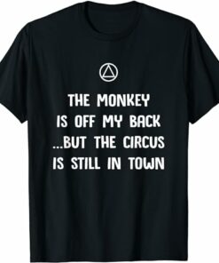 Aave T-shirt Funny AA Recovery Sobriety