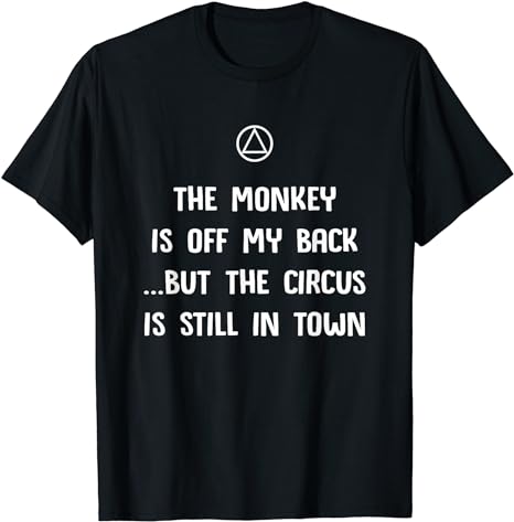 Aave T-shirt Funny AA Recovery Sobriety