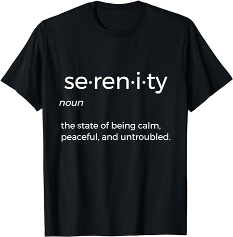 Aave T-shirt Serenity Noun