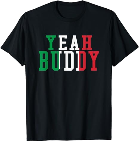 Aave T-shirt Yeah Buddy Italian Flag
