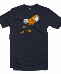 Addicted to Bitcoin, BTC Medicine T-shirt