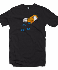 Addicted to Dash Cryptocurrency T-shirt Addicted to Dash Cryptocurrency T-shirt