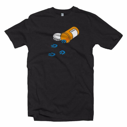 Addicted to Dash Cryptocurrency T-shirt