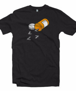 Addicted to Litecoin, LTC medicine T-shirt Addicted to Litecoin, LTC medicine T-shirt