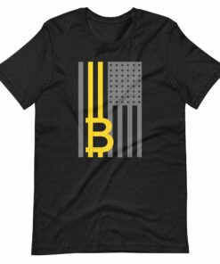 American Bitcoin Flag T-Shirt