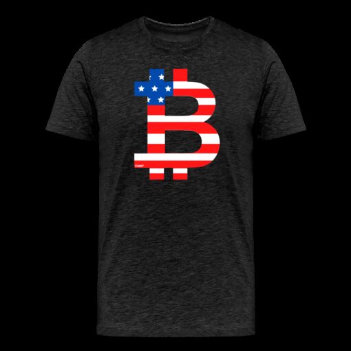 American Flag Bitcoin B T-Shirt