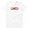 Anonymous Rich Uncle Pennybags Unisex Bitcoin T-Shirt