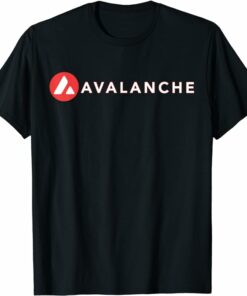 Avalanche T-Shirt AVAX Crypto Logo T-Shirt Avalanche