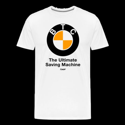 BTC The Ultimate Saving Machine Bitcoin T-Shirt