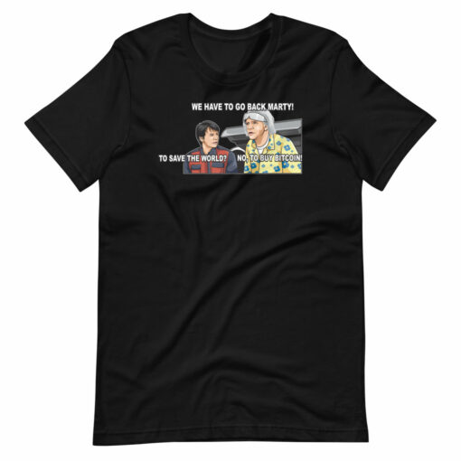 Back To The Future BTC Hodlers T-Shirt