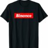 Binance T-shirt Cryptocurrency Red