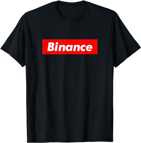 Binance T-shirt Cryptocurrency Red