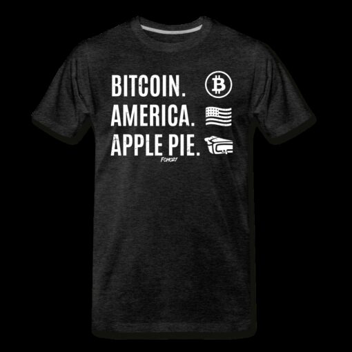 Bitcoin America Apple Pie T-Shirt