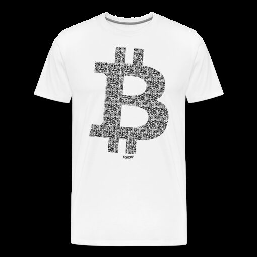Bitcoin B QR Code T-Shirt