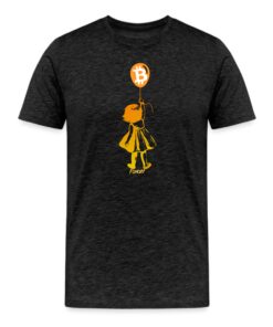Bitcoin Balloon Girl T-Shirt