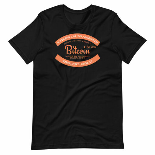 Bitcoin By Satoshi Nakamoto T-Shirt