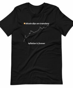 Bitcoin Dips Are Transitory T-Shirt