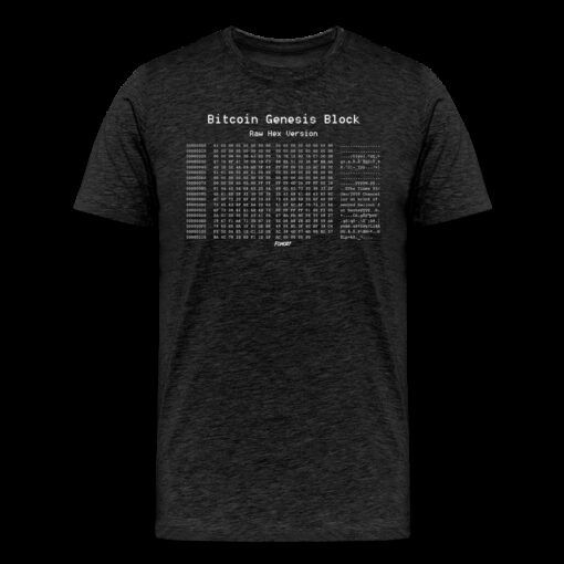 Bitcoin Genesis Block T-Shirt