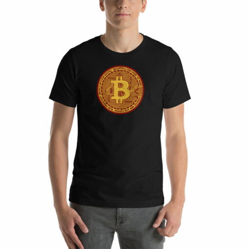 Bitcoin Gold Coin T-shirt