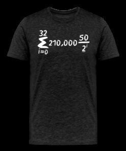 Bitcoin Is Math T-Shirt