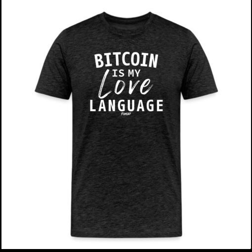 Bitcoin Is My Love Language T-Shirt