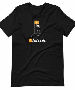 Bitcoin On The Moon T-Shirt