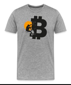 Bitcoin Rock Climber T-Shirt