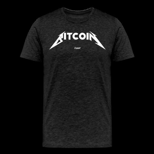 Bitcoin Rocks (White Lettering) T-Shirt