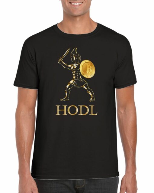 Bitcoin Spartan HODL T-shirt