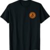 Bitcoin T-Shirt Logo Emblem Cryptocurrency Blockchains