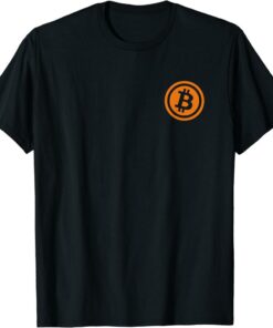 Bitcoin T-Shirt Logo Emblem Cryptocurrency Blockchains