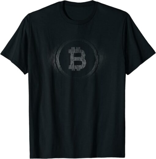 Bitcoin T-Shirt Retro Logo Code Miner Trader Gift