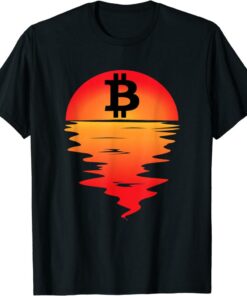 Bitcoin T-Shirt Retro Portfolio Crypto Currency Coin Funny