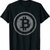 Bitcoin T-Shirt Vintage For Crypto Currency Traders