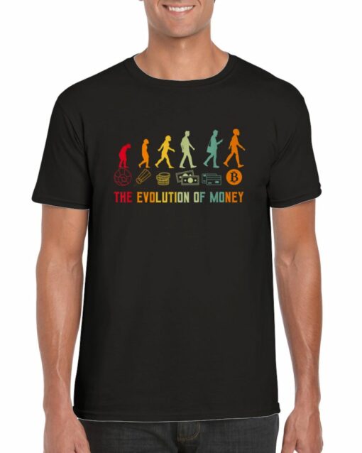 Bitcoin ‘The Evolution of Money’ T-shirt