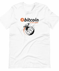 Bitcoin To The Moon Short-Sleeve Unisex T-Shirt