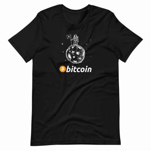 Bitcoin To The Moon Unisex T-Shirt