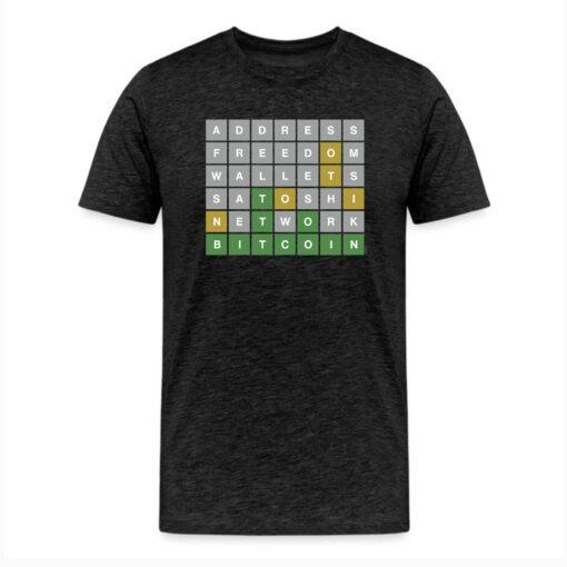 Bitcoin Word Game T-Shirt