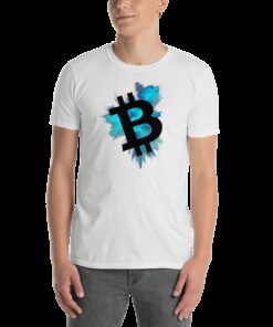 Bitcoin color cloud – Men’s T-Shirt Bitcoin color cloud – Men’s T-Shirt