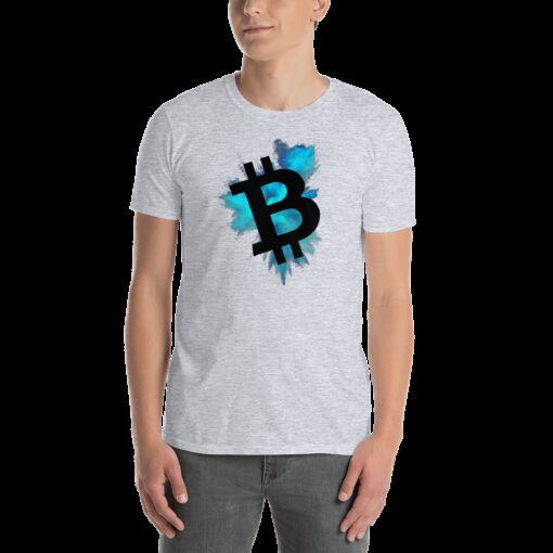 Bitcoin color cloud – Men’s T-Shirt