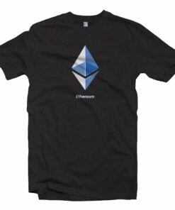 Blue Ethereum Logo Crypto T-shirt
