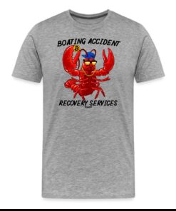 Boating Accident Recovery Services Bitcoin T-Shirt