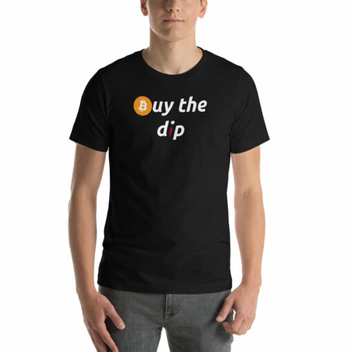 Buy The Dip Unisex Bitcoin Shirt