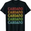 Cardano T-Shirt Ada Multi Colorful Cardano T-Shirt