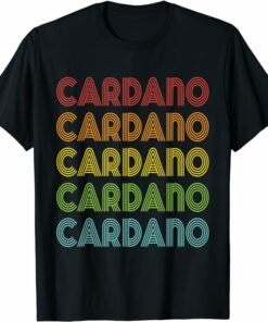 Cardano T-Shirt Ada Multi Colorful Cardano T-Shirt