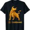 Cardano T-Shirt Bull Market Cardano ADA Coin T-Shirt