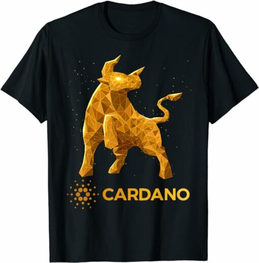 Cardano T-Shirt Bull Market Cardano ADA Coin T-Shirt